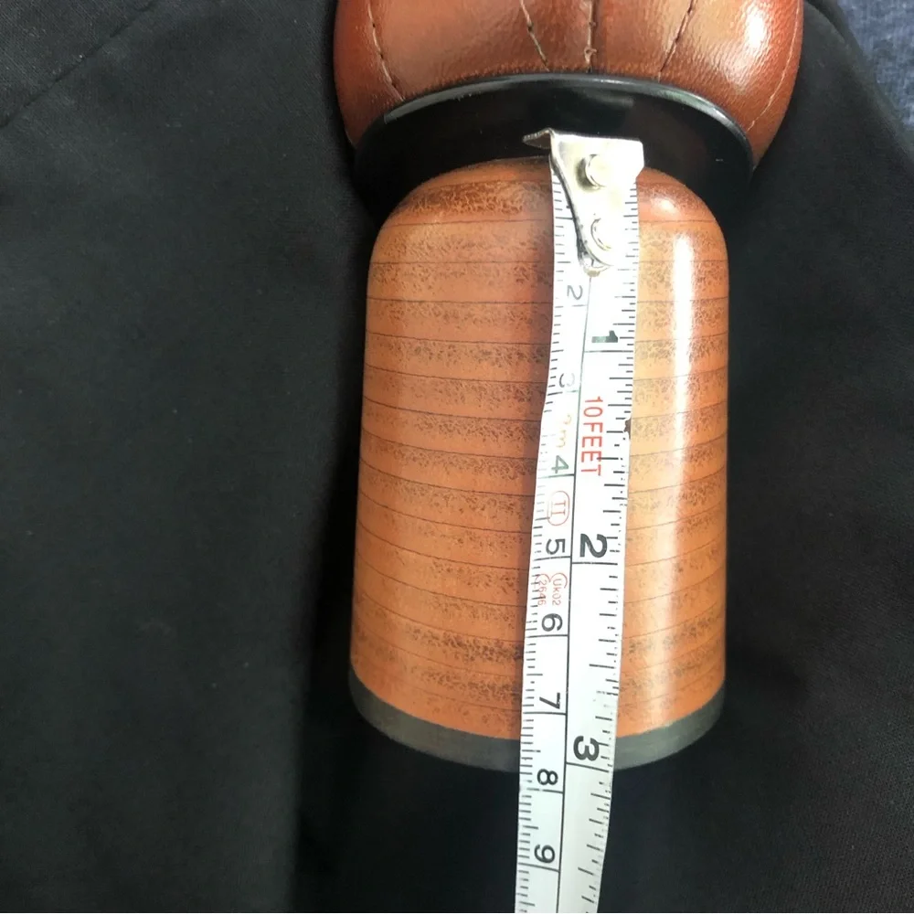 Halmanera Italy well man crafted leather quilted padded square toe cognac pump - Picture 14 of 16